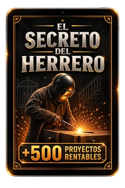 EL SECRETO DEL HERRERO +500 Proyectos para Fabricar y Vender + 7 Bonos
